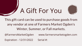 FMO Gift Card